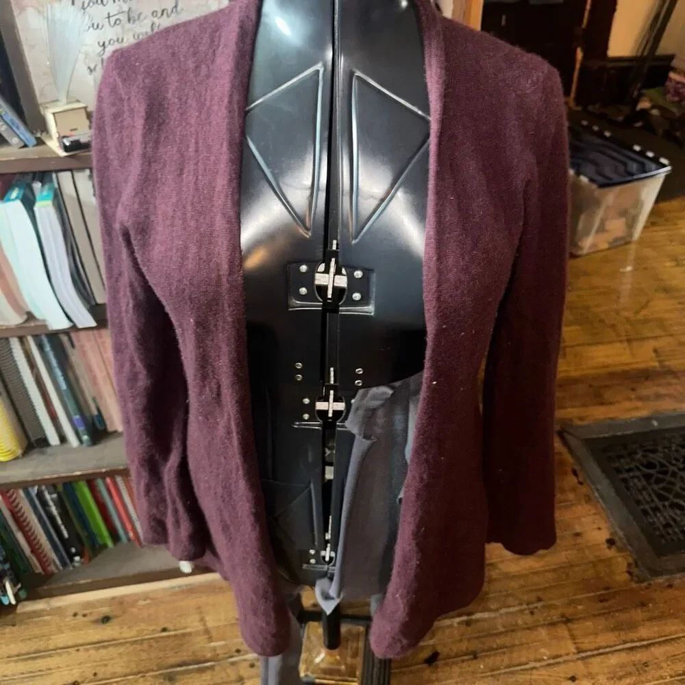 41 Hawthorn Stitchfix burgundy luxe cashmere cardigan sweater